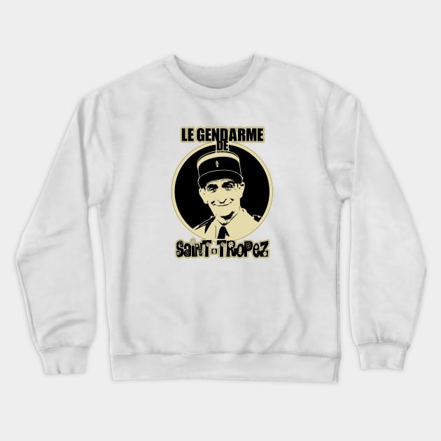 Le gendarme de saint-tropez Crewneck Sweatshirt by Extracom